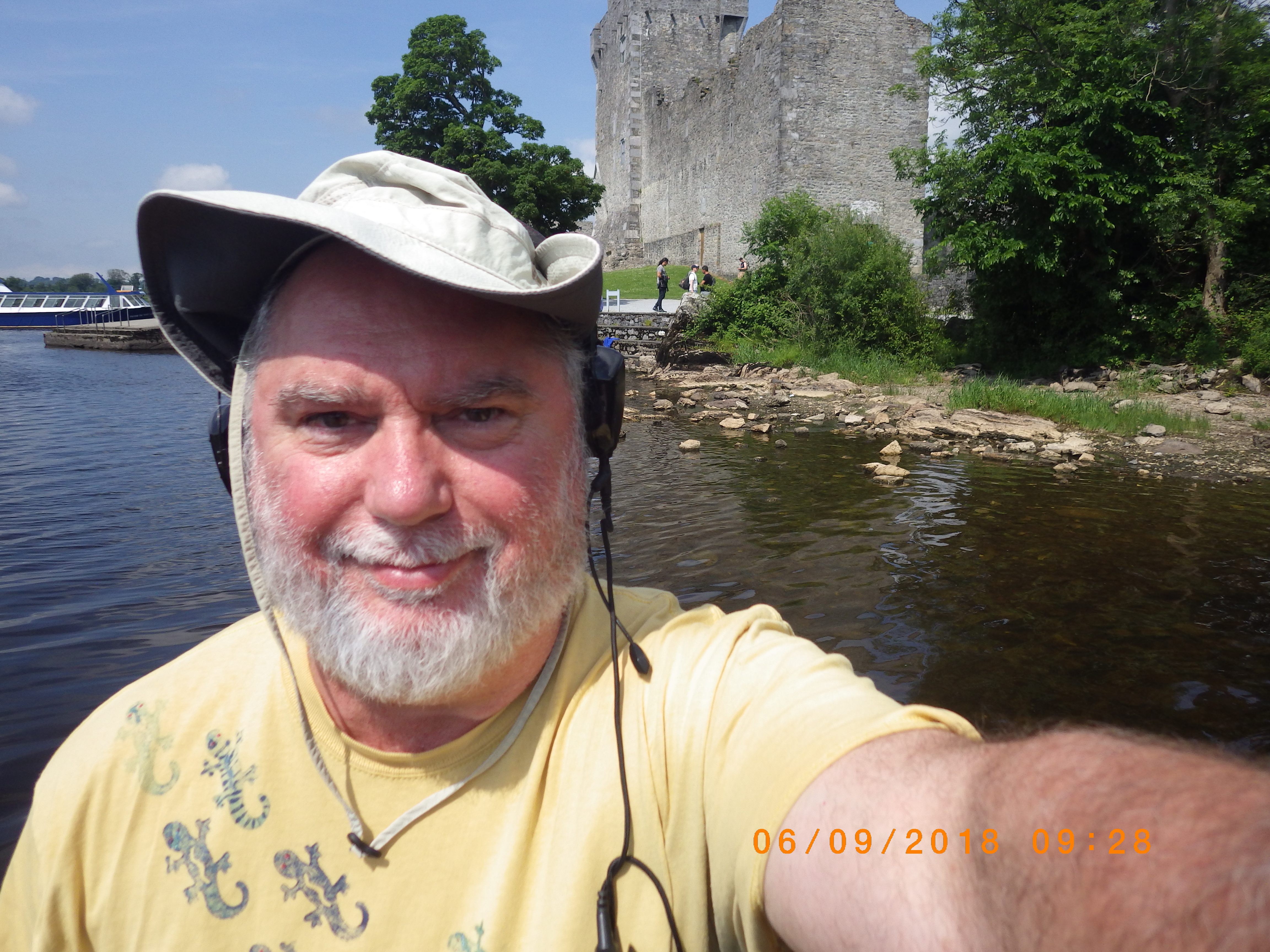Rodney Rountree at Ross Castle Ireland